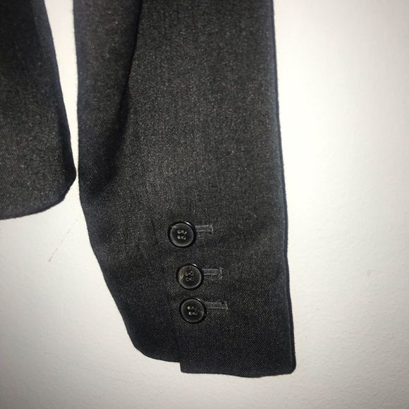 Zara Basic Gray Single Button Blazer Size S - Picture 7 of 8